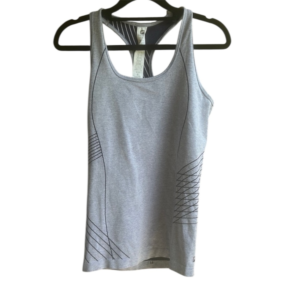 Fabletics Aisha Purple Racerback Athleisure Tank Top Small